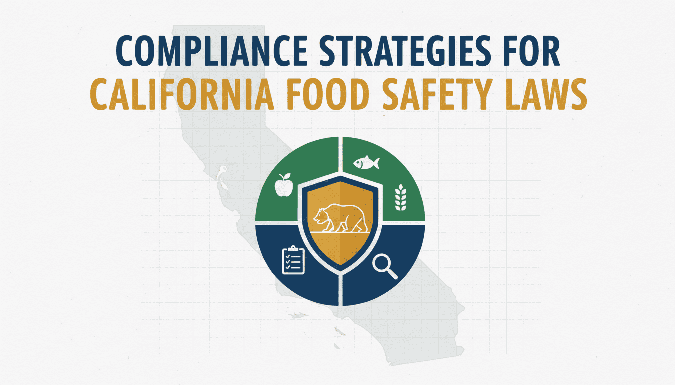 compliance strategies for california food safety laws