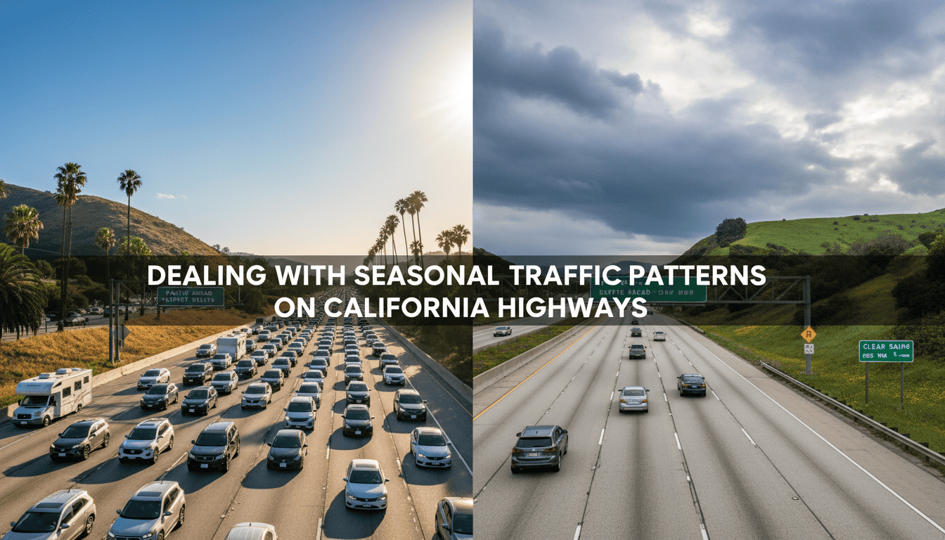dealing with seasonal traffic patterns on california highways