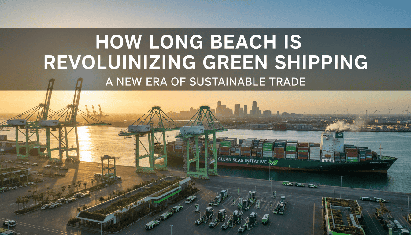 how long beach is revolutionizing green shipping