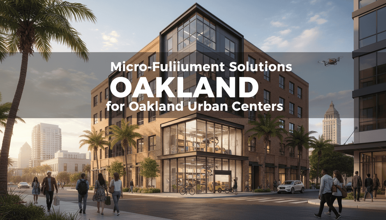 micro fulfillment solutions for oakland urban centers