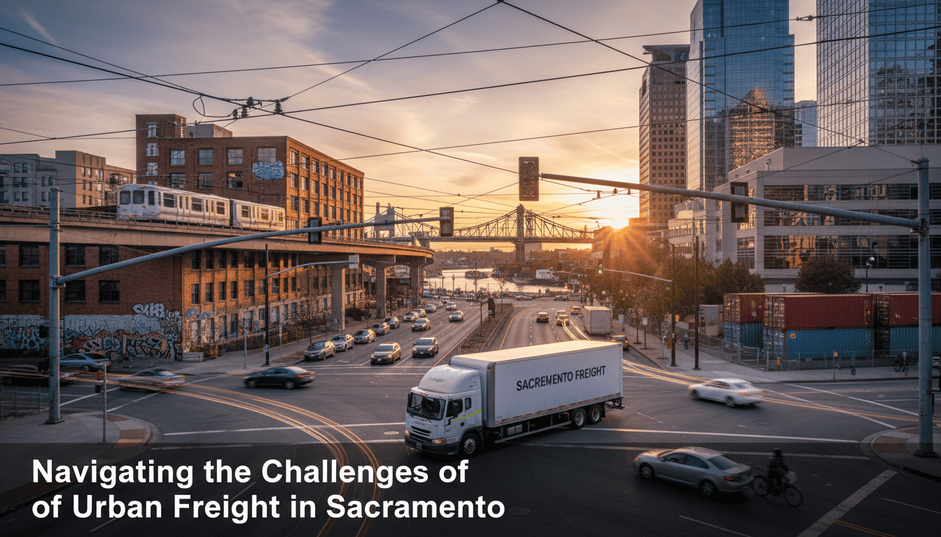 navigating the challenges of urban freight in sacramento