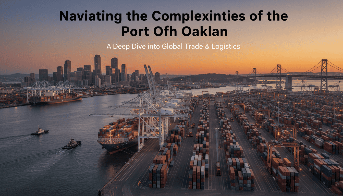 navigating the complexities of the port of oakland