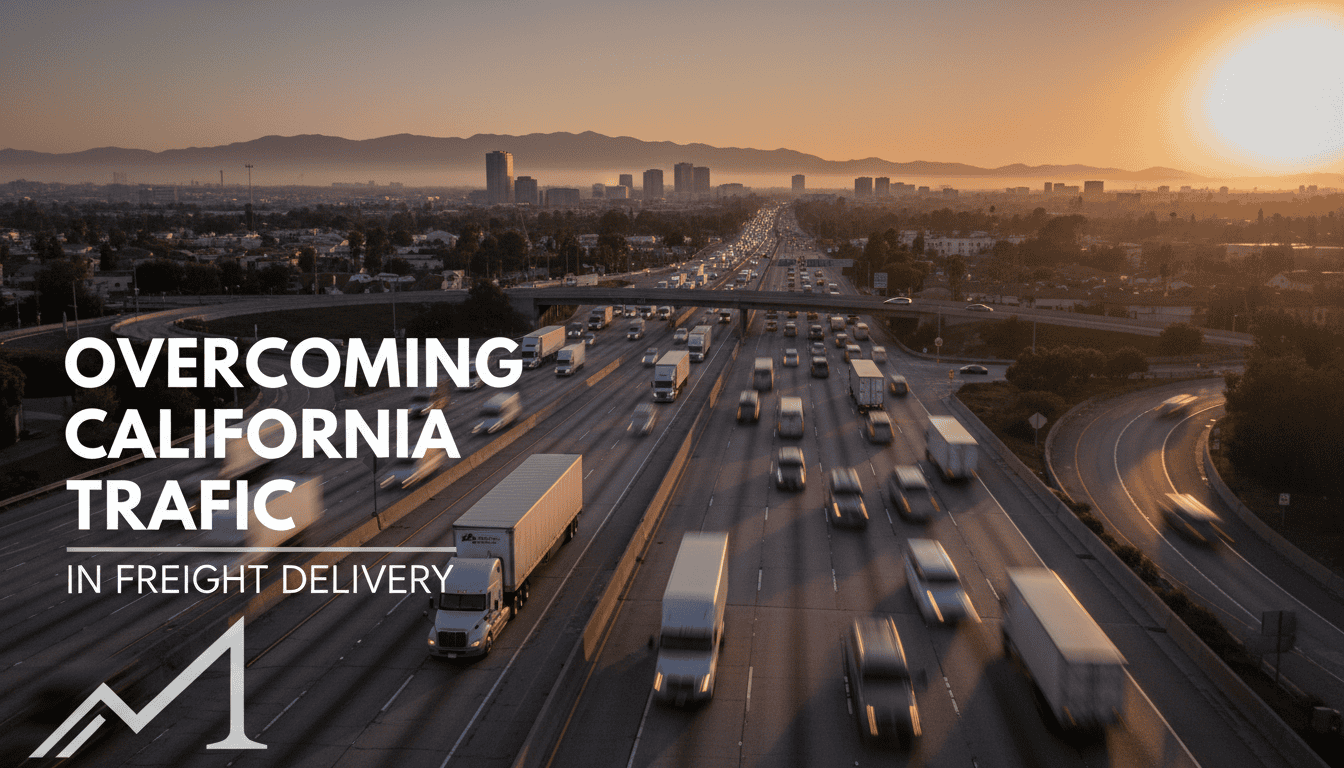 overcoming california traffic in freight delivery