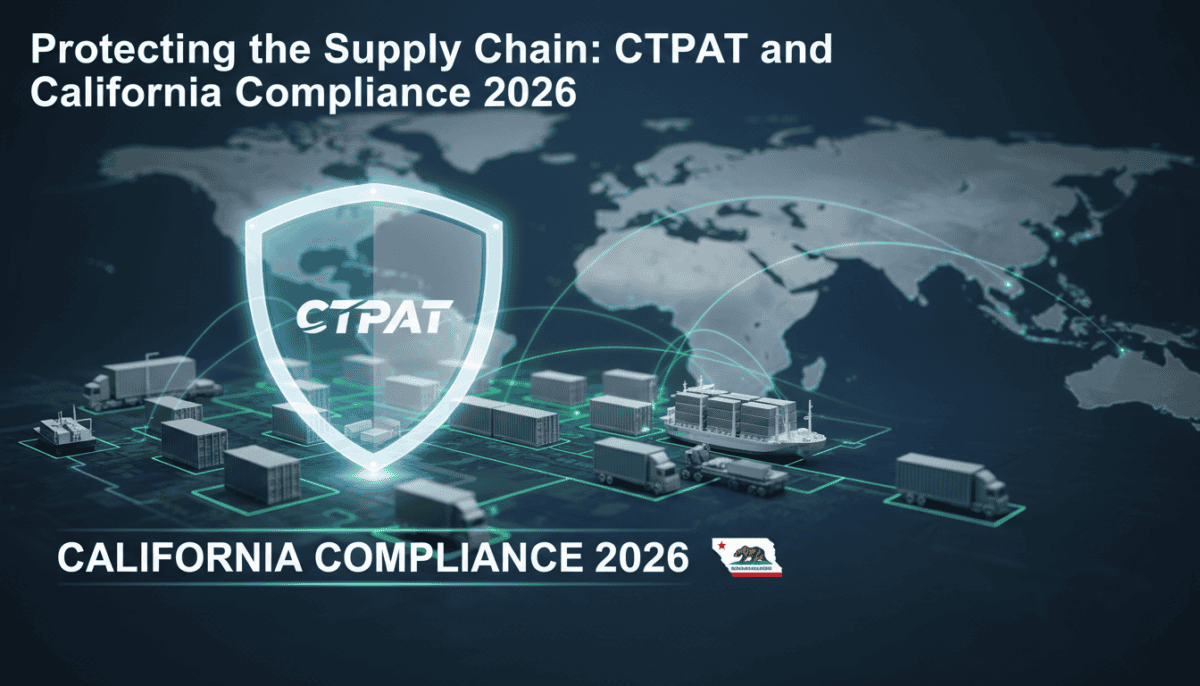 Protecting the Supply Chain: CTPAT and California Compliance 2026