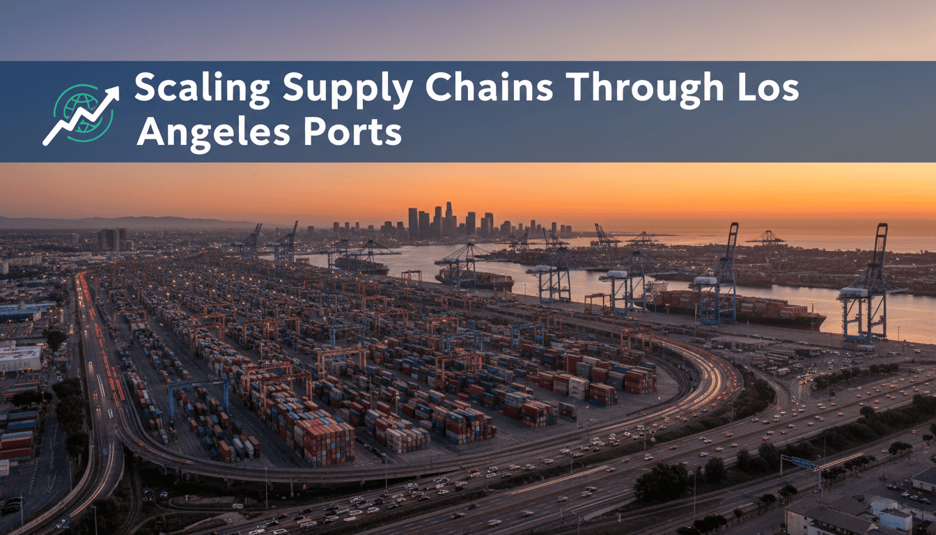 scaling supply chains through los angeles ports