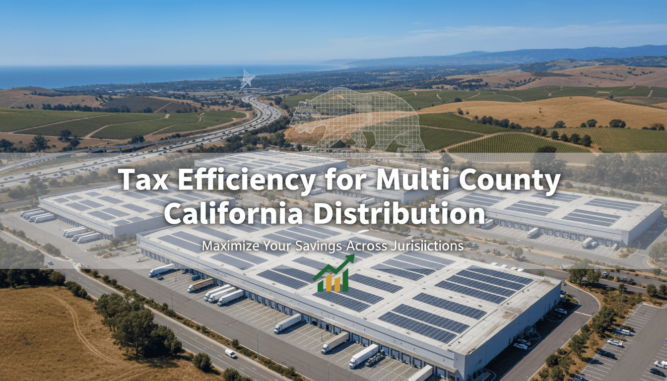 tax efficiency for multi county california distribution