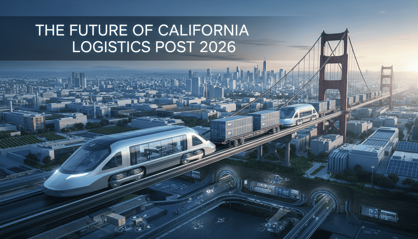 the future of california logistics post 2026