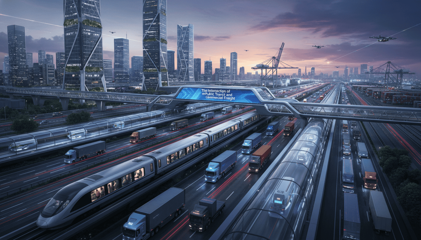 the intersection of public transit and commercial freight