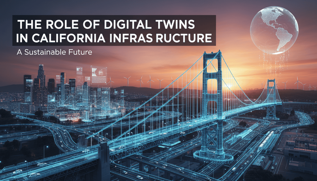 the role of digital twins in california infrastructure