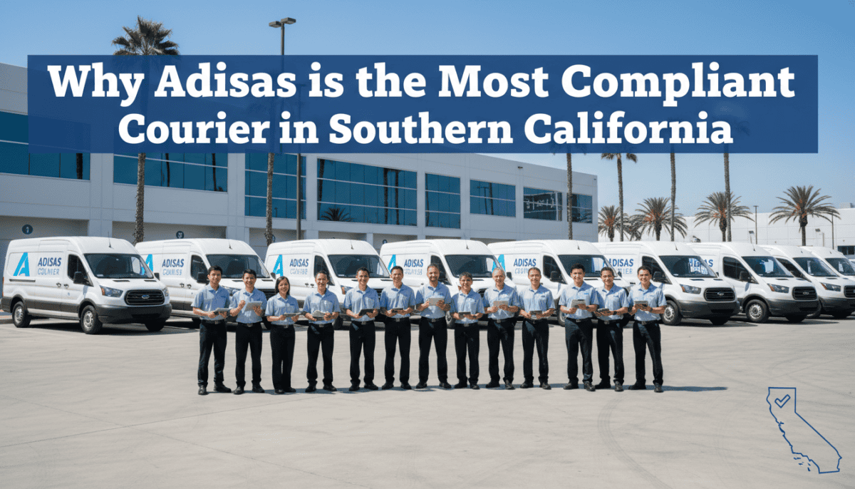 Why Adisas is the Most Compliant Courier in Southern California