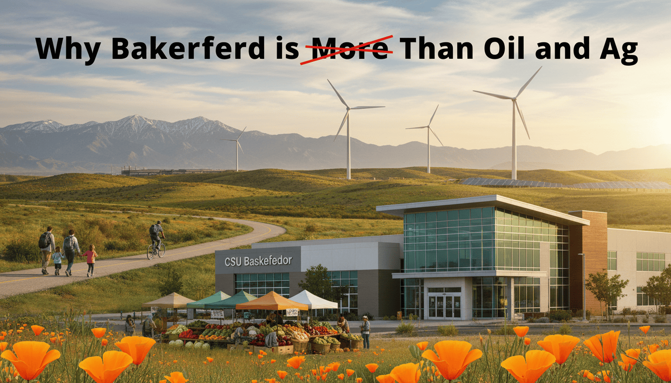 why bakersfield is more than oil and ag