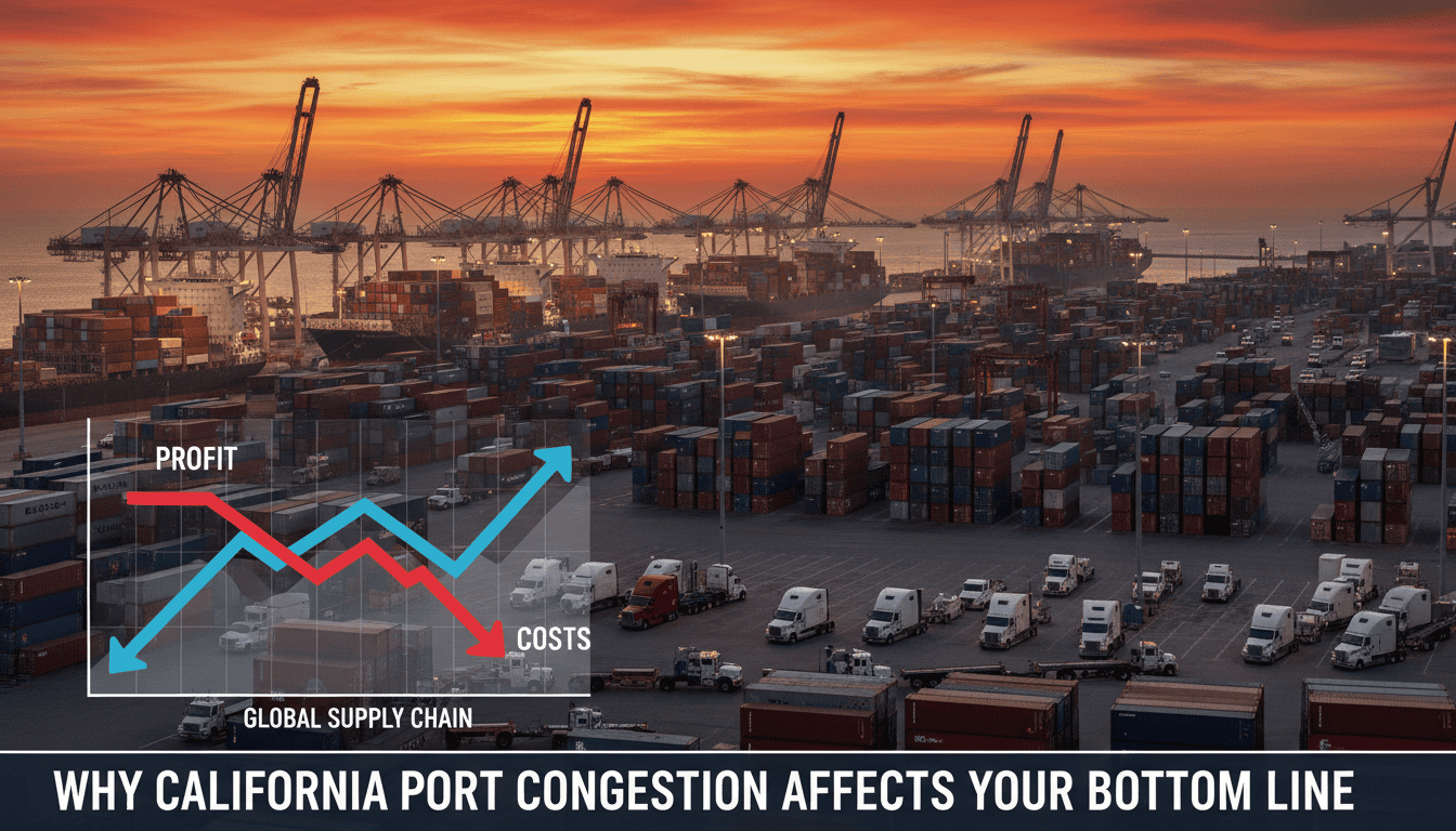 why california port congestion affects your bottom line