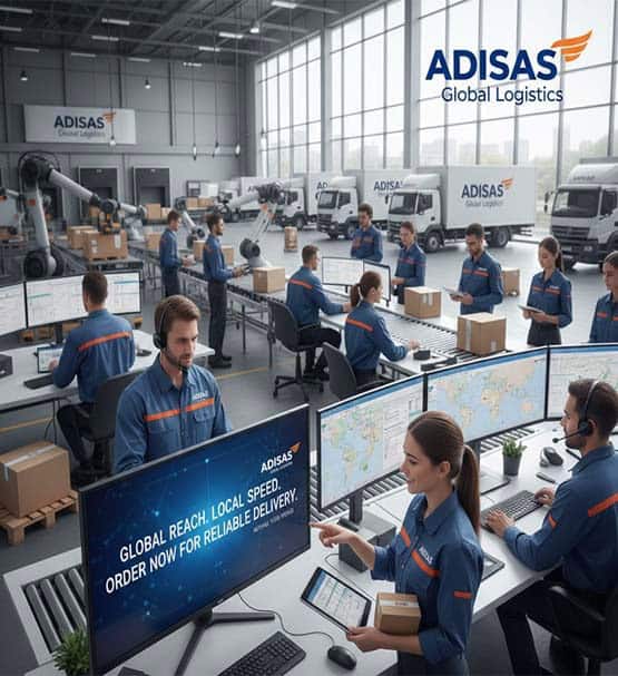 adisas logistics california team hq